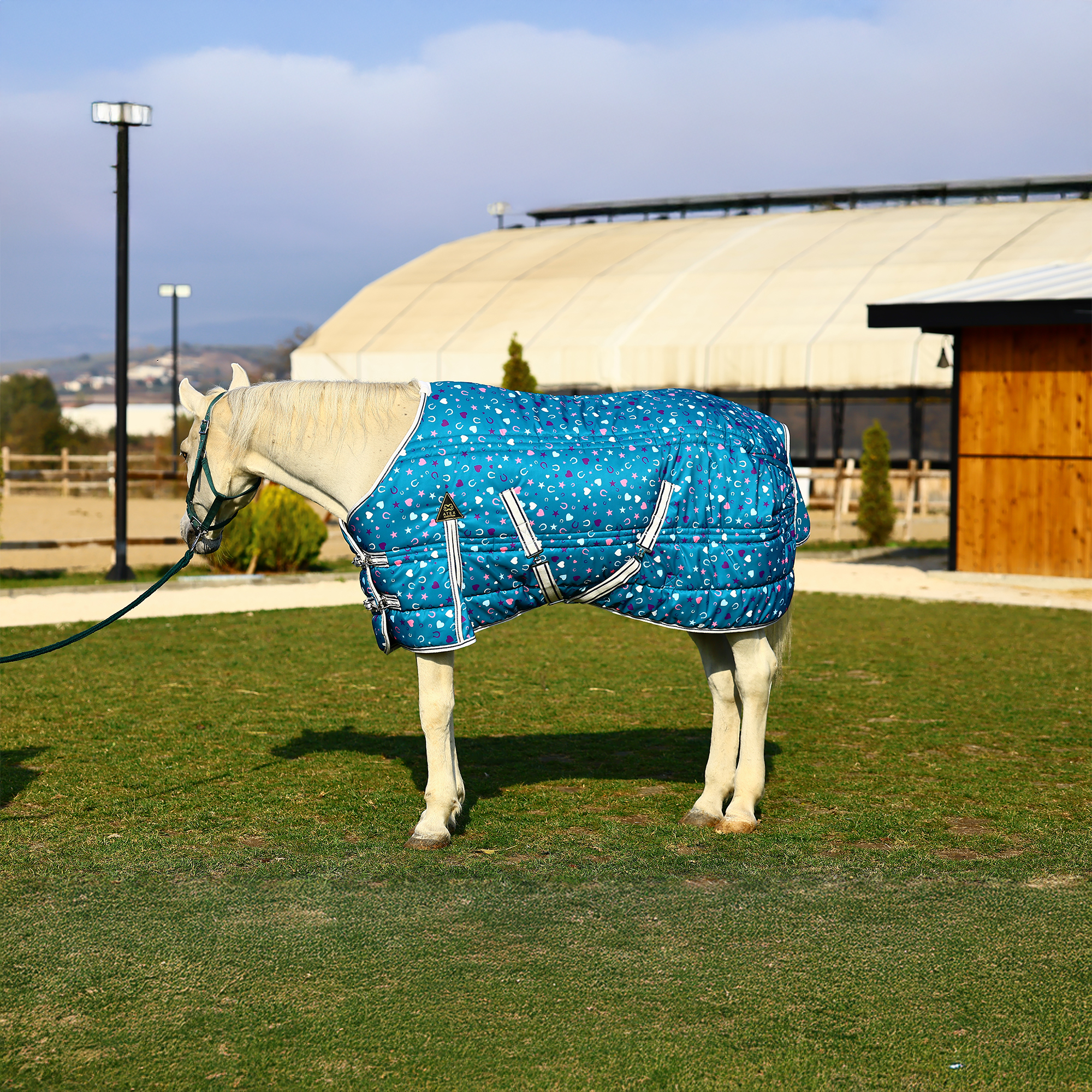 KIŞLIK AHIR BLANKETİ, KIŞLIK AHIR ÇULU ATEX WOLF ÖZEL SERİ (300 gr/m² elyaf dolgu )