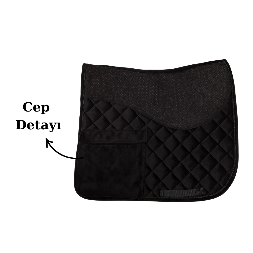 Eyer Altı, Ipek Kadife Eyer Altı, Safari Ipek Kadife Eyer Altlığı Full - Görsel 3