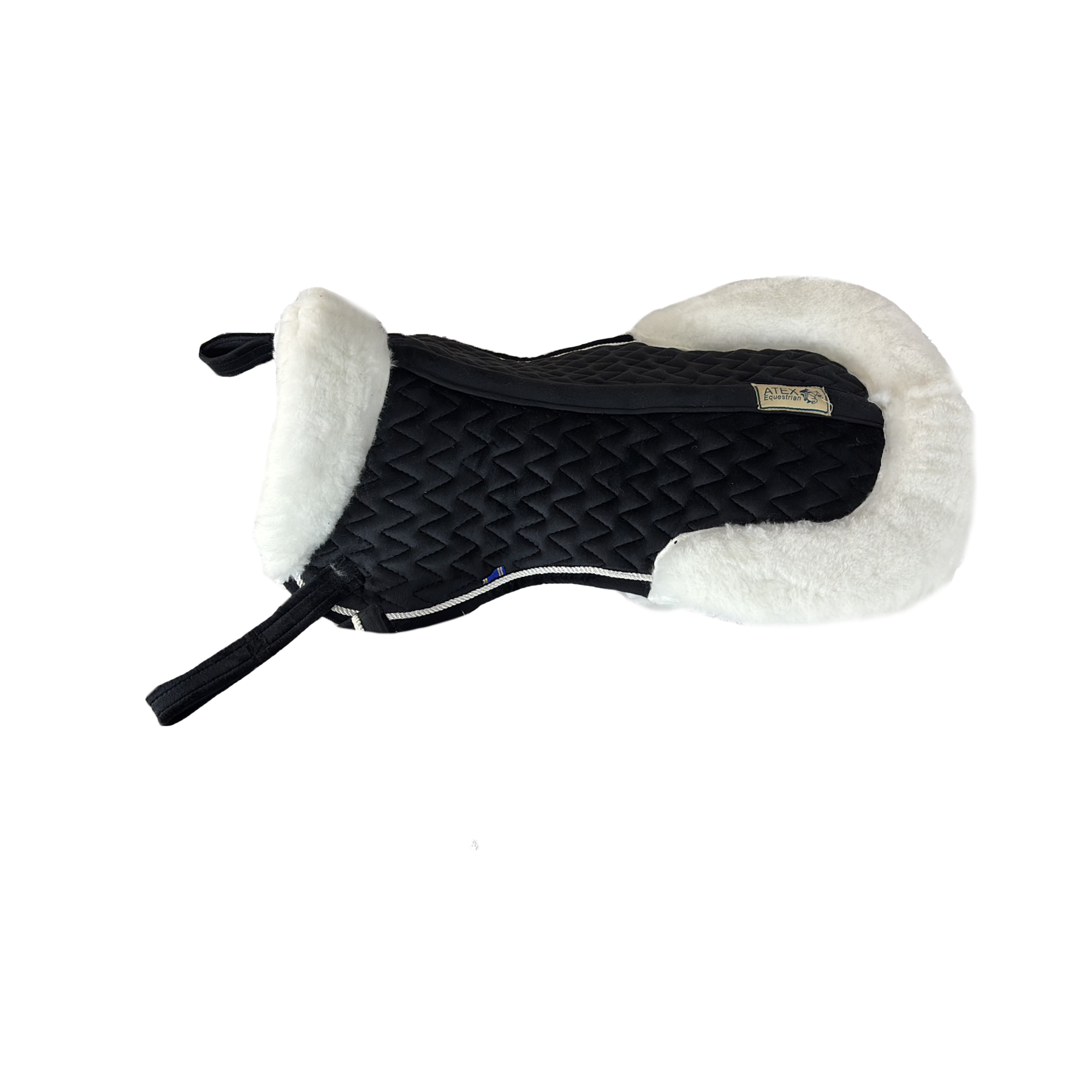 Eyer Altı ve Peluş Set, İpek Kadife Eyer Altı ve Peluş Set, İpek Kadife Eyer Altlığı Peluş Set - Görsel 3