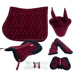 Eyer Altı Set, Eyer Altı Tam Ful Set, Süet Kumaş Eyer Altı Set, Kalpli Süet Eyer Altı Set