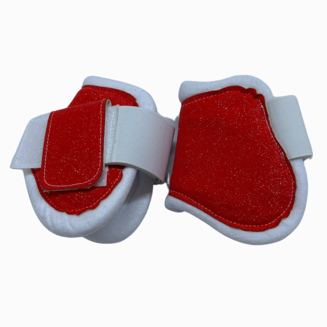 Eyer Altı Set, Eyer Altı Tam Ful Set, Simotex Simli Eyer Altı Set Kalp Desenli - Görsel 22