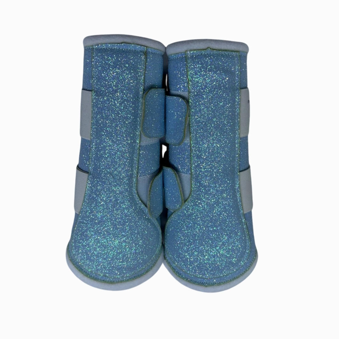 Eyer Altı Set, Eyer Altı Tam Ful Set, Simotex Simli Eyer Altı Set Kalp Desenli - Görsel 25