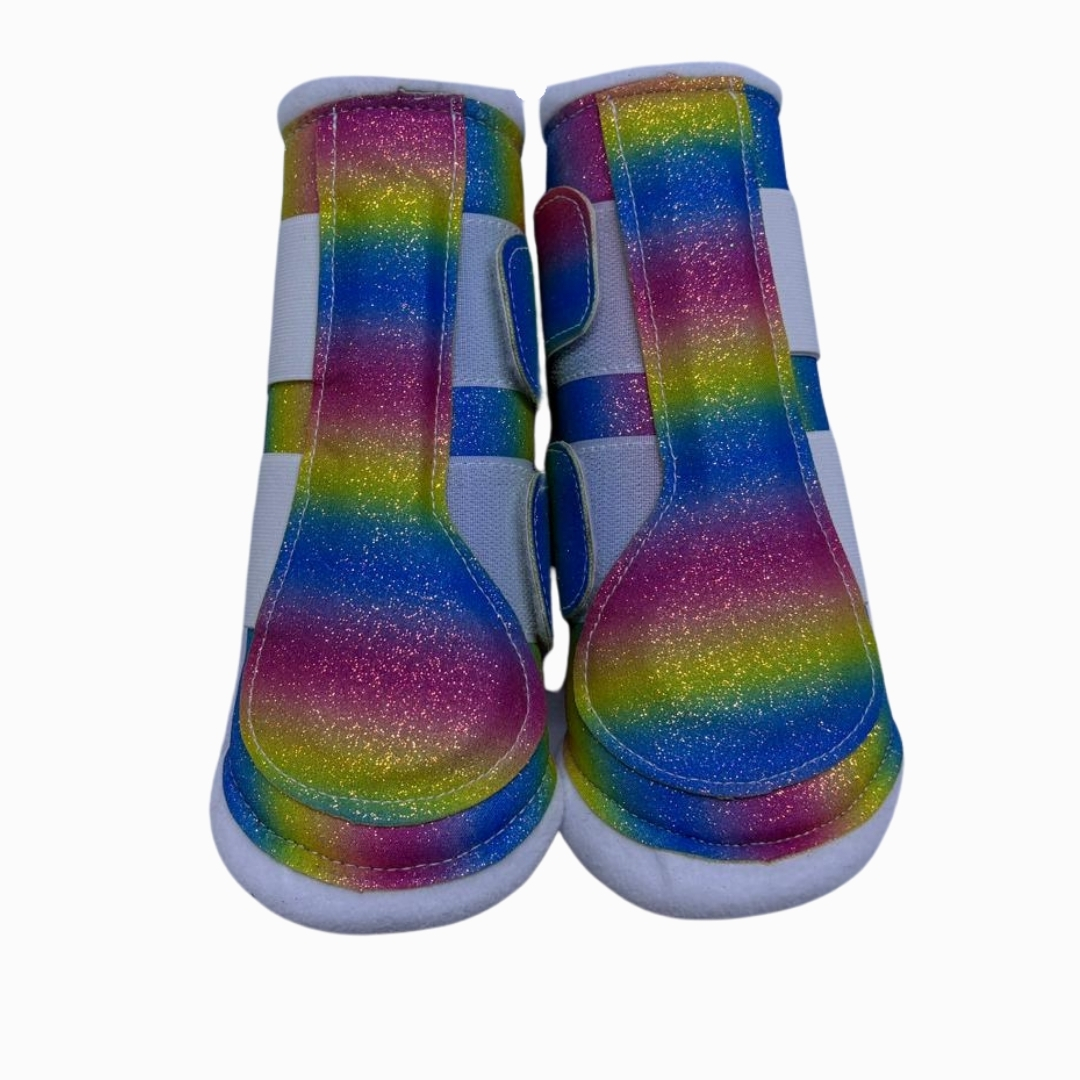 Eyer Altı Set, Eyer Altı Tam Ful Set, Simotex Simli Eyer Altı Set Kalp Desenli - Görsel 29