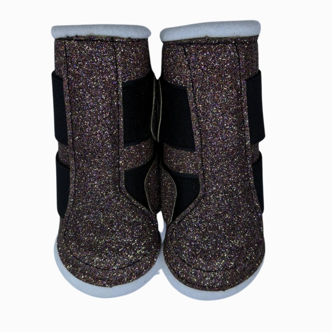 Eyer Altı Set, Eyer Altı Tam Ful Set, Simotex Simli Eyer Altı Set Kalp Desenli - Görsel 37