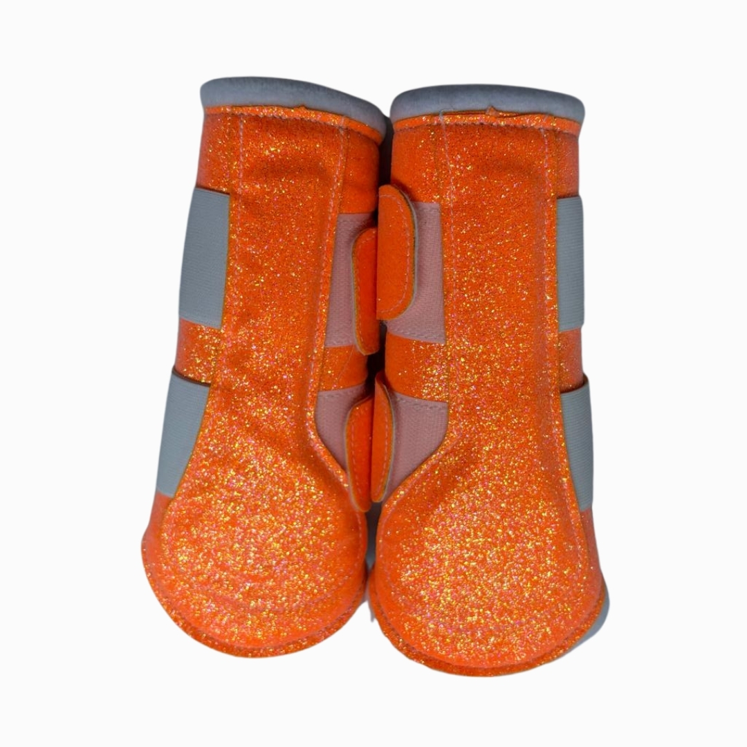 Eyer Altı Set, Eyer Altı Tam Ful Set, Simotex Simli Eyer Altı Set Kalp Desenli - Görsel 43