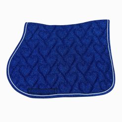 Eyer Altı, Simotex Simli Eyer Altı, Kalp Desenli Simotex Simli Eyer Altlığı