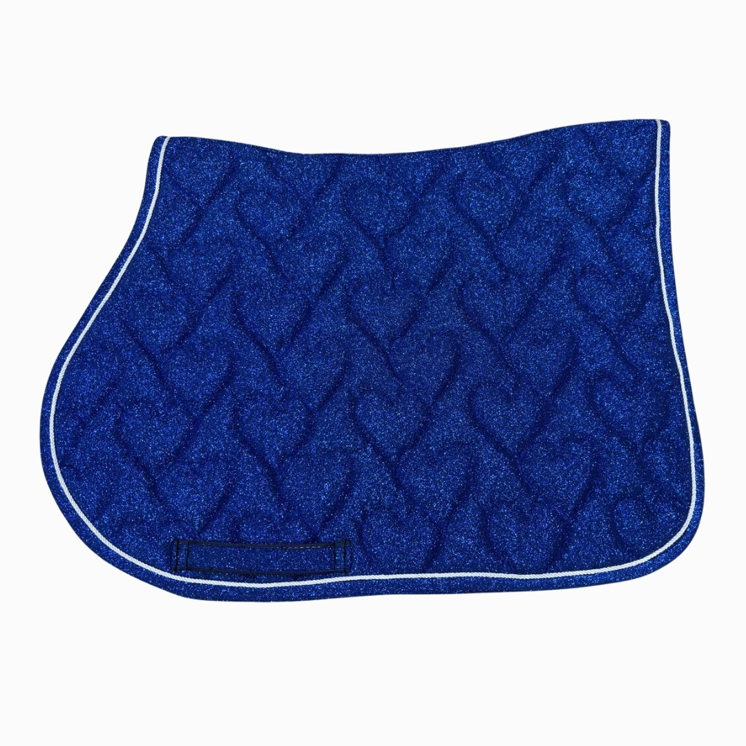 Eyer Altı, Simotex Simli Eyer Altı, Kalp Desenli Simotex Simli Eyer Altlığı