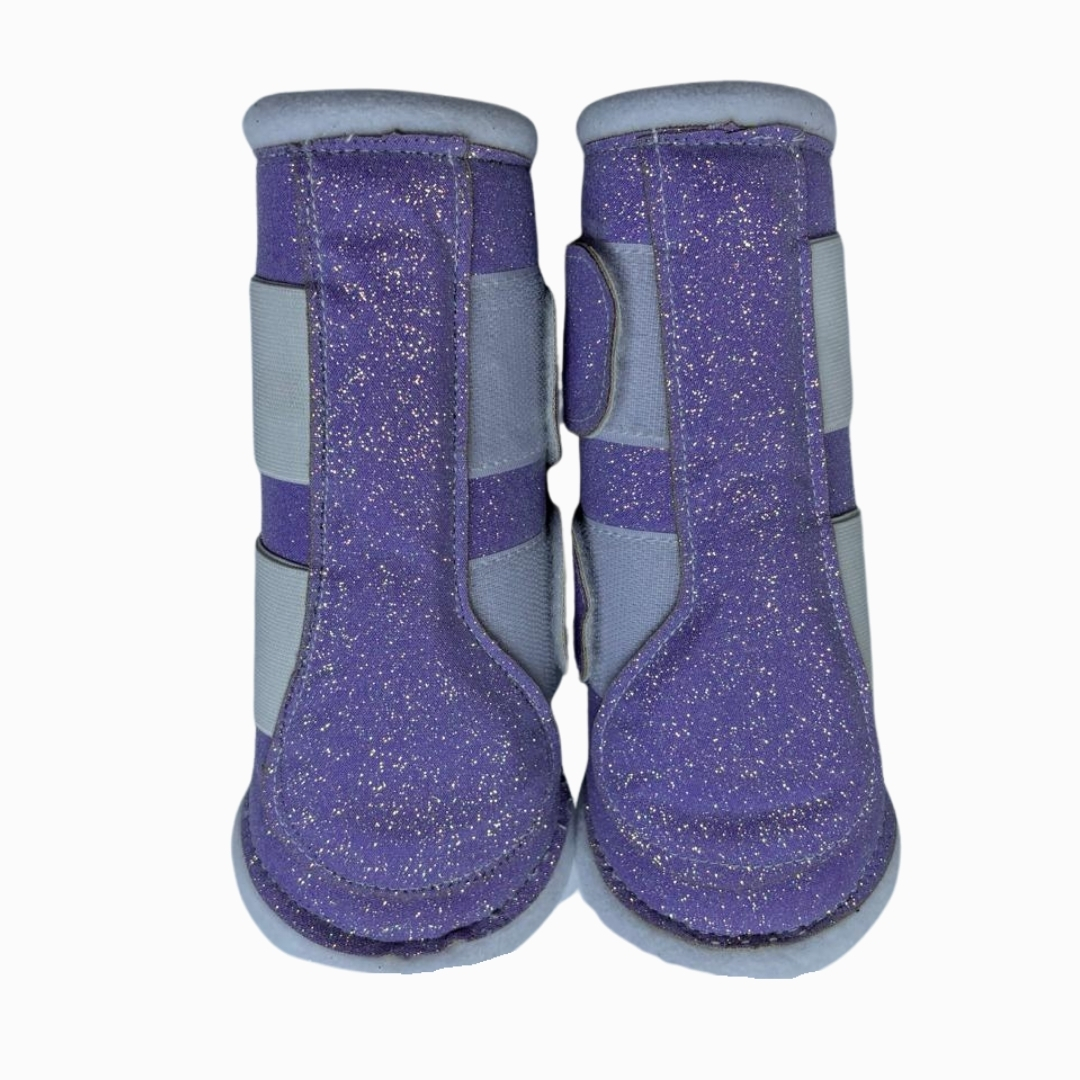 Eyer Altı Set, Eyer Altı Tam Ful Set, Simotex Simli Eyer Altı Set Kalp Desenli - Görsel 17