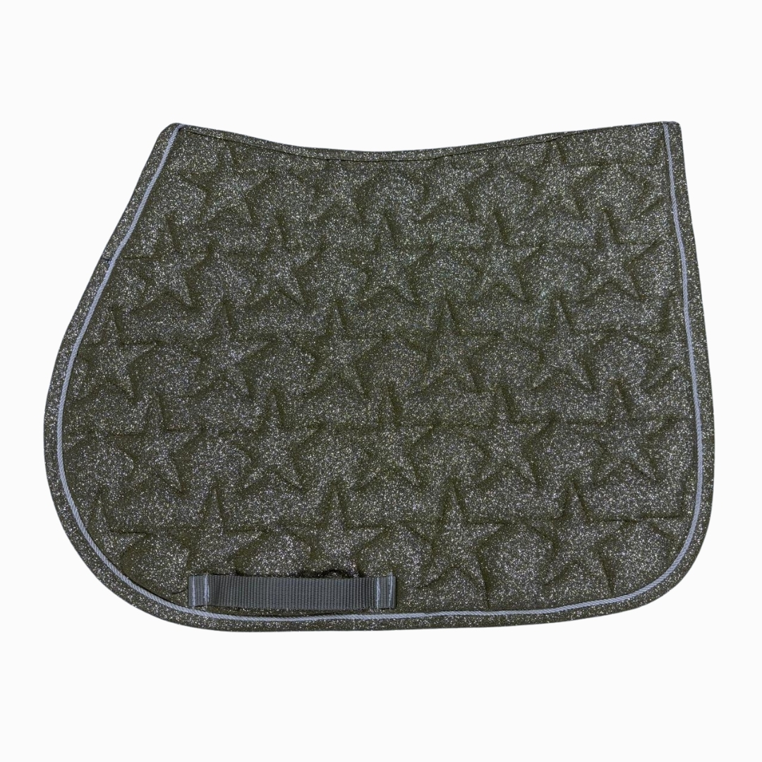 Eyer Altı, Simotex Simli Eyer Altı, Yıldız Desenli Simotex Simli Eyer Altlığı