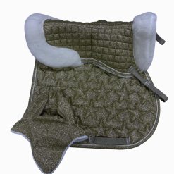 Eyer Altı Set, Eyer Altı Tam Ful Set, Simotex Simli Eyer Altı Set Yıldız Desenli